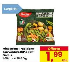 Findus - Minestrone Tradizione Con Verdure IGP E DOP
