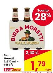 Moretti - Birra