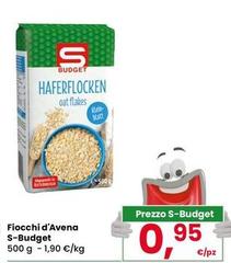S budget - Fiocchi D'Avena