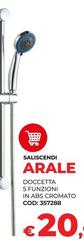 Arale DOCCetta 5 Funzioni In Abs Cromato Cod. 357288