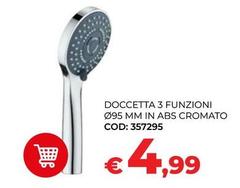 Doccetta 3 Funzioni 0.95 Mm In Abs Cromato