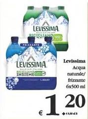 Levissima - Acqua Naturale/ Frizzante
