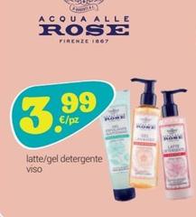 Acqua Alle Rose - Latte/gel Detergente Viso