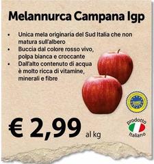 Melannurca Campana IGP