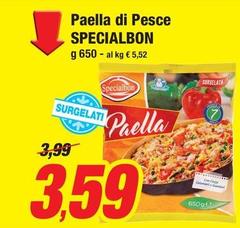Specialbon - Paella Di Pesce