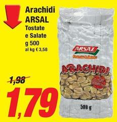 Arachidi Tostate E Salate