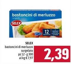 Selex - Bastoncini Di Merluzzo Surgelato