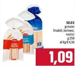 Selex - Grissini Friabili, Torinesi, Rustici