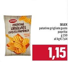 Selex - Patatine Grigliate Gusto Paprika