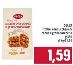 Selex - Frollini Con Zucchero Di Canna E Grano Saraceno