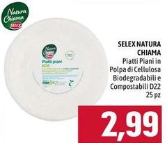 Selex - Piatti Piani In Polpa Di Cellulosa Biodegradabili E Compostabili