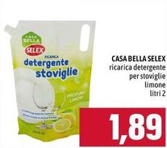 Selex - Casa Bella Ricarica Detergente Per Stoviglie Limone