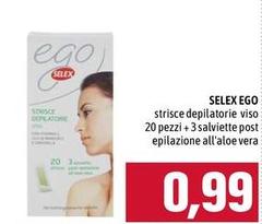 Selex - Ego Strisce Depilatorie Viso