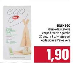 Selex - Ego Strisce Depilatorie Corpo Braccia E Gambe