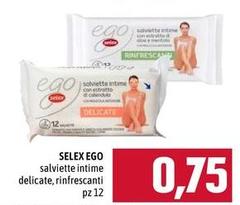 Selex - Ego Salviette Intime Delicate, Rinfrescant