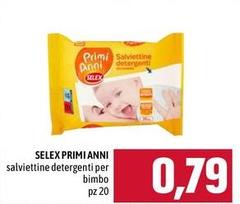 Selex - Primi Anni Salviettine Detergenti Per Bimbo