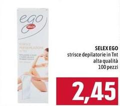 Selex - Ego Strisce Depilatorie In Tnt Alta Qualità