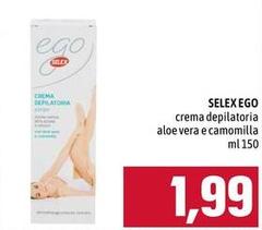 Selex - Ego Crema Depilatoria Aloe Vera E Camomilla