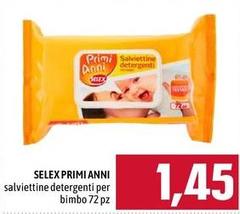 Selex - Primi Anni Salviettine Detergenti Per Bimbo