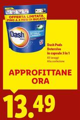 Dash - Pods Detersivo In Capsule 3 In 1