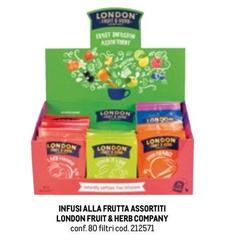 Infusi Alla Frutta Assortiti London Fruit & Herb Company