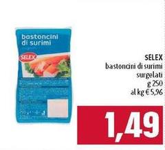 Selex - Bastoncini Di Surimi Surgelati