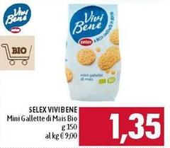 Selex - Vivi Bene Mini Gallette Di Mais Bio