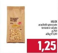 Selex - Arachidi Sgusciale Tostate E Salate