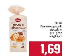 Selex - Panini Con Gocce Di Cioccolato