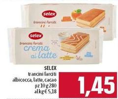 Selex - Trancini Fardi Albicocca, Latte, Cacao