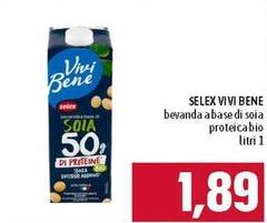 Selex - Vivi Bene Bevanda Abase Di Soia Proteicabio