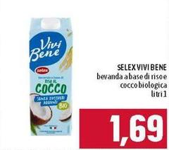 Selex - Vivi Bene Bevanda Abase Di Riso E Cocco Biologica