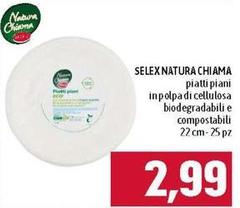 Selex - Piatti Piatti Piani Inpolpa Di Cellulosa Biodegradabili E Compostabili