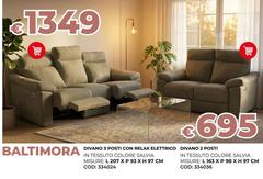 Baltmora Divano 3 Position Relax Elettrico Divano 2 Spotti