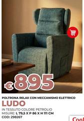 Poltrona Relax Con Meccanismo Elettrico