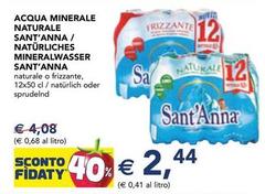 Sant'anna - Acqua Minerale Naturale Sant'Anna/ Naturliches Mineralwasser