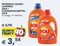 Sole - Detersivo Liquido Lavatrice /flussigwaschmittel