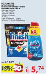 Finish - Detersivo Per Lavastoviglie