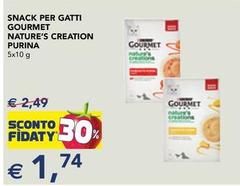 Gourmet Purina - Snack Per Gatti Nature's Creation