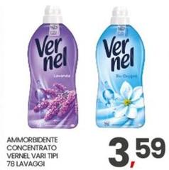 Vernel - Ammorbidente Concentrato