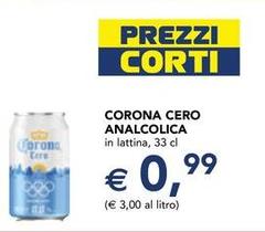 Corona Extra - Cero Analcolica