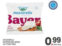 Bayernland - Mozzarella Bayerland Senza Lattosio