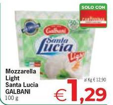 Galbani - Mozzarella Light Santa Lucia