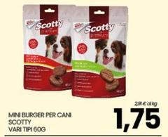 Scotty - Mini Burger Per Cani Vari Tipi
