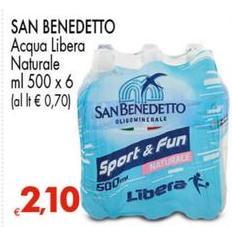 San Benedetto - Acqua Libera Naturale