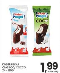 Kinder - Pinguì Classico/ Cocco