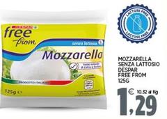 Despar - Mozzarella Senza Lattosio