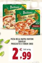 Buitoni - Pizza Bella Napoli  Diavola/Prosciutto E Funghi