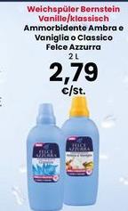 Felce Azzurra - Ammorbidente Ambra E Vaniglia O Classico