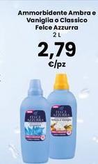 Felce Azzurra - Ammorbidente Ambra E Vaniglia O Classico